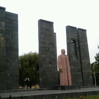 Photo taken at Al. Myasnikyan statue | Մյասնիկյանի արձան by Elisabetta B. on 7/29/2012