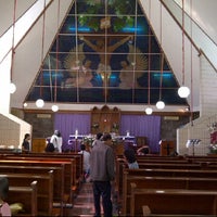 Photo taken at Gereja Katolik Santa Chatarina by minijetcoaster on 2/26/2012