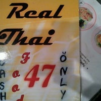 Photo taken at Pam Real Thai Encore by Don G. on 5/26/2012