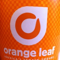 Photo taken at Orange Leaf Frozen Yogurt by Gerry S. on 5/29/2012