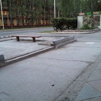 Photo taken at Скамейка на Альбумине by Lena U. on 7/14/2012