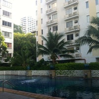 Photo taken at Swimming Pool@Supalai City Home Condominium by Legally N. on 5/14/2012
