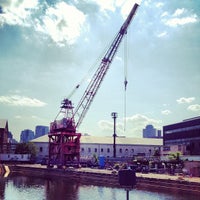 Photo taken at Brooklyn Navy Yard Dry Dock 1 by Jonathan K. on 7/8/2012