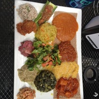 Foto diambil di Desta Ethiopian Kitchen oleh Amour C. pada 4/13/2012