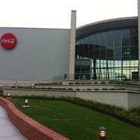Photo taken at Coca Cola Factory by Irina on 7/18/2012