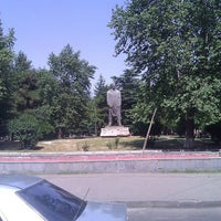 Photo taken at Vladimir Mayakovsky Monument by David C. on 8/5/2012