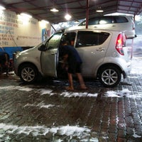 Photo taken at New Face snow car wash by Mulyawan R. on 6/10/2012