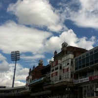 Photo taken at Oval Chricket Arena by Li-May on 7/21/2012