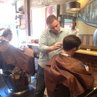 Photo taken at Geno&amp;#39;s Barberia by aface on 2/18/2012