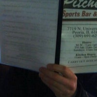 Photo taken at Pitcher&amp;#39;s Sports Bar &amp;amp; Grill by Bill S. on 3/27/2012