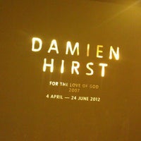Photo taken at Damien Hirst @ Tate Modern by Orsolya I. on 4/11/2012