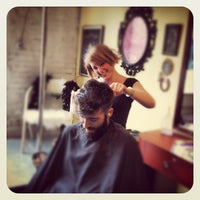 Photo taken at Tomahawk Salon by Will W. on 5/8/2012