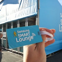 Photo taken at Samsung Lounge by Soomin K. on 8/28/2012