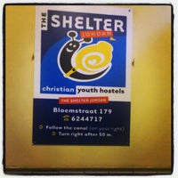 Photo taken at The Shelter Jordaan by Zina Z. on 5/8/2012