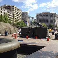 Photo taken at Occupy DC at Freedom Plaza by Gary B. on 4/10/2012