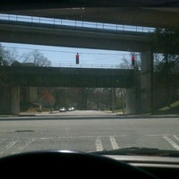 Photo taken at Dekalb Ave Railroad Crossing by Court D. on 3/8/2012