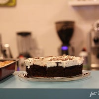 Photo taken at Cafe Roskosz by Piter on 2/18/2012