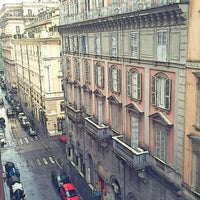 Photo taken at Sant Angelo Hotel Rome by Peter C. on 8/13/2012