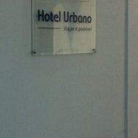 Photo taken at Hotel Urbano by Vinicius A. on 8/17/2012