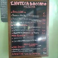 Photo taken at Enoteca Baccano by Peppe G. on 6/5/2012