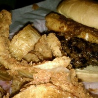 Photo taken at Sinful Burger Sports Grill by Catherine E. on 2/7/2012