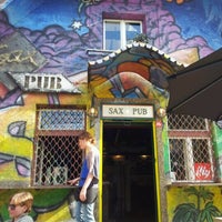 Photo taken at Sax Pub &amp;amp; Sax Hostel by luca f. on 5/26/2012