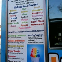 Photo taken at Los Angeles Shave Ice Truck by Brian S. on 2/3/2012
