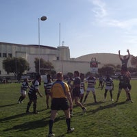Photo taken at Golden Gate Rugby Club by Michael A. on 2/25/2012
