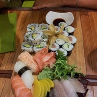 Photo taken at Bamboo Sushi by Simon on 9/5/2012
