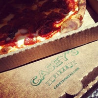 Photo taken at Casey&amp;#39;s Pizza Truck by Marc W. on 4/4/2012