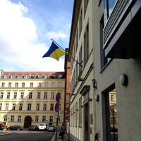 Photo taken at Botschaft der Ukraine by Rodrigo L. on 7/17/2012