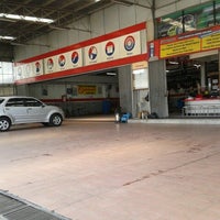 Photo taken at Auto Pit Kalimalang by Dhinie P. on 6/24/2012