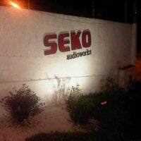 Photo taken at Seko Audioworks by Everton A. on 4/20/2012