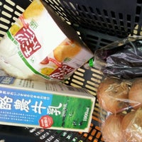 Photo taken at Lawson Store 100 by Munetoshi T. on 4/2/2012