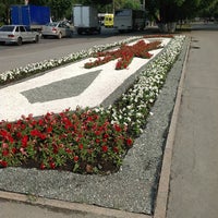 Photo taken at площадь им. Губкина by Alyona Z. on 7/4/2012