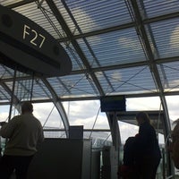 Photo taken at Gate F27 by Nico T. on 5/12/2012