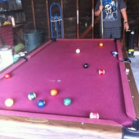 Photo taken at My Pool Hall/garage by Stacey G. on 8/17/2012