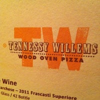 Photo taken at Tennessy Willems Wood Oven Pizza by Jeff @ m. on 9/1/2012