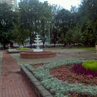 Photo taken at Фонтан на Молодогвардейке by Demidov M. on 7/20/2012