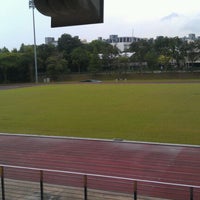 Photo taken at Singapore Poly Sports Complex by Phoon J. on 6/30/2012