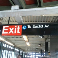 Photo taken at MTA Subway - S Franklin Ave Shuttle by Missymix on 8/18/2012