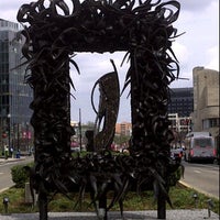 Photo taken at New York Avenue Sculpture Project by L B. on 3/19/2012