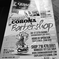Das Foto wurde bei Corona Barbershop Plus von CORONA BARBER SHOP PLUS C. am 3/21/2012 aufgenommen