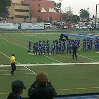 Photo taken at Football Field ITESM CSF by Daniela F. on 7/14/2012