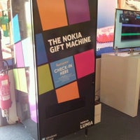 Photo taken at Nokia Gift Machine @ App Campus – Disrupt San Fran by Natalia S. on 6/22/2012