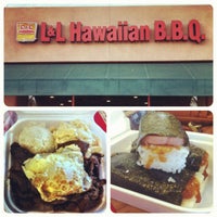 Photo taken at L&amp;amp;L Hawaiian BBQ by April Joy C. on 8/19/2012