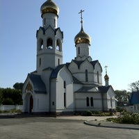 Photo taken at Церковь во имя Архистратига Михаила by Larisa on 7/30/2012