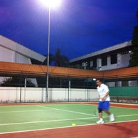Photo taken at สนามเทนนิสราบ11 by sang t. on 6/27/2012