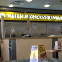 Photo taken at Which Wich? Superior Sandwiches by Duke W. on 2/23/2012