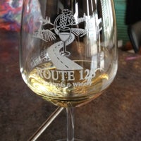 Photo taken at Route 128 Vineyard &amp;amp; Winery by Tina C. on 8/5/2012